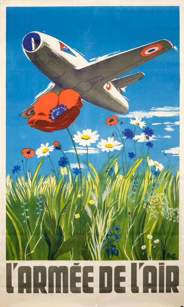 Aviation Vintage Decoration & Design Poster.FRANCE Gun.Home Art Decor1049i 