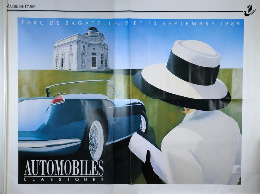 Vintage Car Poster Vintage Automobile Poster
