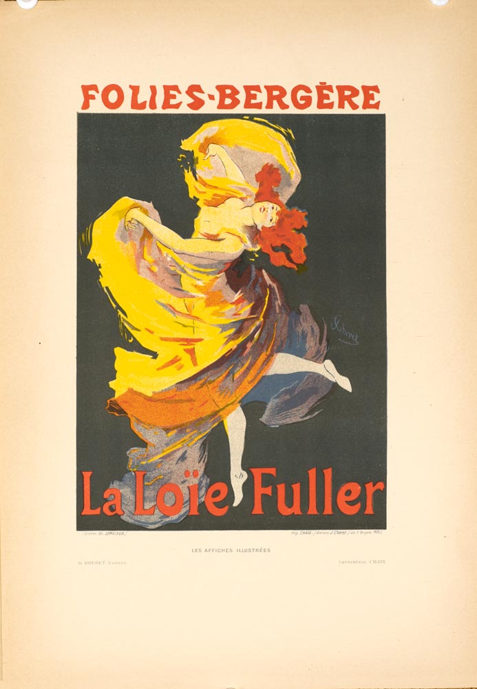 BUTTES-CHAUMONT @ JULES CHERET FRANCE art nouveau vintage ad poster 24X36 